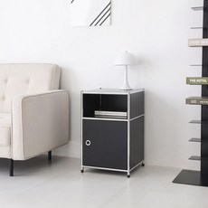 SIMPLIE 협탁 BC263, 블랙 8658.0599