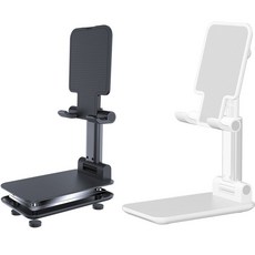 Devia 데스크톱 폰 홀더, Black + White, 2개입