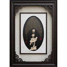 娟兒藝品 荷花心經 畫作, 1個, 捲軸心經-荷花, N/A