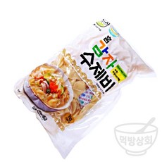 먹방상회 감자수제비 가정 간식 분식 요리용 x2EA