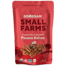 GoodSAM 유기농 생 피칸 반쪽