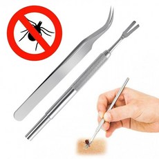 반려동물 강아지 진드기 제거기 2종 세트, 1개, 1ml, 상세페이지 참조