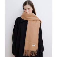 HALDEN classic heavy wool 100 muffler (M042_beige) 172556