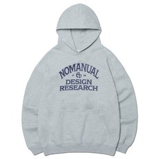 [노매뉴얼] A.G HOODIE - MELANGE