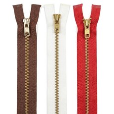 [청라핸즈] 5호 쇠점퍼 오픈지퍼(16-479), 2번 화이트(58cm)