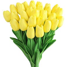 10Pcs 인공 꽃 현실적인 터치 튤립 스크랩북 꽃병 홈 장식 웨딩 가든 아치 갈 랜드 의 날 꽃다발 diy, 5