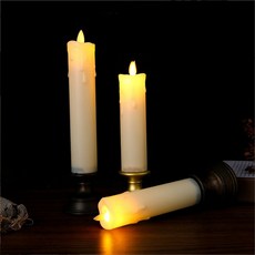 LED 초 할로윈데이 꾸미기 홈파티 꾸미기 촛불 소품 min+5141iE, 40cm