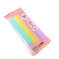 (15P) 스무디용빨대 일회용빨대 테이크아웃빨대 굵은빨대 두꺼운빨대, 1개, 1개