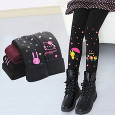 【秋冬兒童保暖褲子】女童打底褲加絨加厚保暖秋冬季棉褲寶寶踩腳外穿小孩童裝一體褲