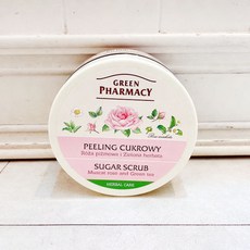 Green Pharmacy 身體去角質霜 蔓越莓與雲莓 300ml, 1個, 葡萄玫瑰&綠茶 300ml-23/10