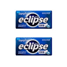 이클립스 페퍼민트향 캔디, 34g, 2개