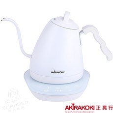 AKIRAKOKI 溫控電熱水壺 TCK-60 企鵝壺 高端質感 英國Strix溫控, 溫控企鵝壺TCK-60【白色】, TCK-60, 白色