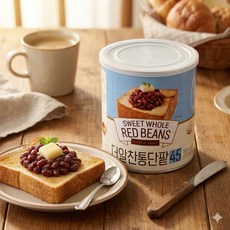대두식품 알찬 통팥 앙금 45 가마솥 방식 대용량 빙수 단팥죽용, 1개, 3kg