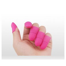 네일 아트캡 실리콘 네일 제거 젤 리무버 네일아트 오프, 1개, 화이트