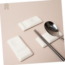 도자기 식탁 수저 젓가락 받침대 세라믹 주방 식기 보관 위생 식사 도구 받침, 1개, 상세페이지 참조