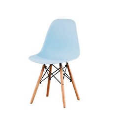 로얄다이아 에펠체어 큐브체어 에펠베이직체어 인테리어체어, 에펠베이직체어 - 스카이블루, 1개