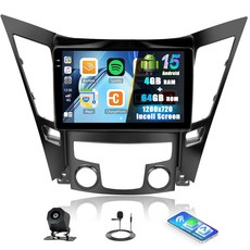 SIXTOP 탑 상의 4G+64G 안드로이드 카 스테레오 현대 소나타 2010-2015 무선 카플레이 오토 9인치 인셀 1280 x 720 터치스크린 GPS 블루투스 5, SIXTOP 탑 상의 4G+64G 안드로이드 카 스테레