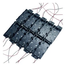 과학실험 연결용 건전지 홀더 10개 회로실험 방문수업 전류실험용, 1세트