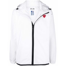 꼼데가르송플레이 꼼 데 가르송 플레이 X 꺼웨 후드 집업 재킷