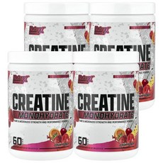 뉴트렉스 리서치 크레아틴 모노하이드레이트 프루트 펀치 Nutrex Research Creatine Monohydrate Fruit Punch 390g, 4개