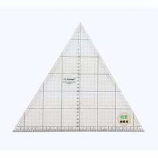【TS-6315】防滑 三角定規尺 36x31.5 cm，【TS-6215】定規尺 25 x21.5 cm 霧面, 1個, TS-6215