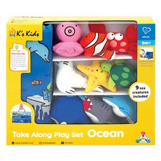 케이스키즈 헝겊완구 헝겊놀이가방 바다 (10796) 유아 아기 장난감