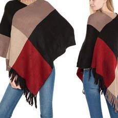 여성 숄 망토 스카프 캠핑 니트 가디건 입는담요 케이프_JNJ216 imj+622Ob