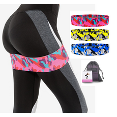 MNPP 요가 스포츠 힙업 스쿼트밴드 허벅지 엉덩이 고탄력 홈트 고급 힙밴드 3종세트, 혼합3종, 1세트