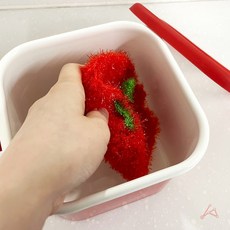 주방용 수세미 다회용