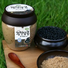 고소한 검은콩 청국장가루 100% 국내산 냄새없는 청국분말, 500g, 1개