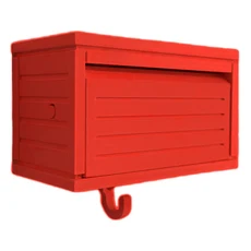 GPM 다기능 알루미늄 합금 RC 도구 상자/RC 보관함/클램프 창의적인 장식품/펜 홀더 보관함, 02 Red