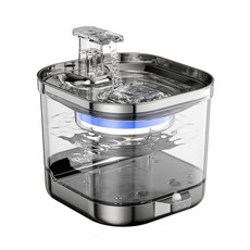 【IPSKY】智能無線寵物飲水機 寵物自動飲水機 2L 自動感應 循環活水 貓咪飲水器 自動飲水器 無線水泵, 智能飲水機+10濾芯, 1個