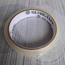 台灣製造 地球牌 封箱膠帶 文具膠帶 電器絕緣膠帶 電火布 (1卷價), 1個, 文具膠帶18mmx35米（1卷）