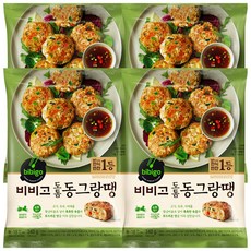 [씨제이] CJ 비비고 도톰 동그랑땡, 340g, 4개