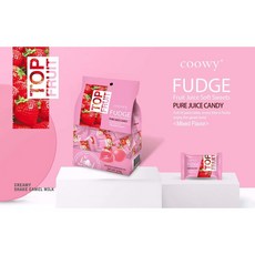 베트남 탑젤리 딸기 젤리 TOP FRUIT COOWY [ New Date ], 280g, 4개