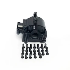 Wltoys 144001 메탈 기어 박스 쉘 차동 하우징 업그레이드 부품, 06 GearBox Black