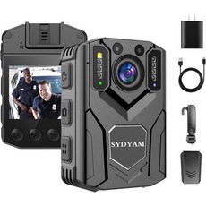 Z5 2K 바디 카메라 64GB 메모리 812시간 영상 녹화 IP67 방수 오디오 및 가능 경찰용 바디캠 하이킹 회의 경비원 일상 순찰용, Z5-32G
