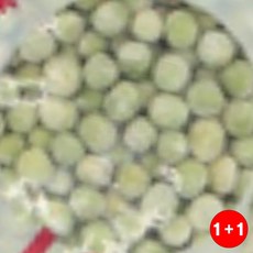 이유식 짜장면 볶음밥 완두콩 재료 신선한 급속 냉동 선명한 녹색 원물 채소(1+1옵션 주문수량의 2배수량 배송), 1개, 1g