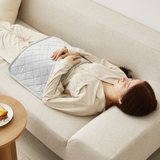 [26년형 두께UP] 한일좋은자리 전자파없는 프리미엄 양면극세사 카본 탄소 온열찜질기, 차콜그레이