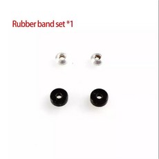 Wltoys XK K110S V977 블레이드 모터 2G 캐노피 서보 RC 기어 부품 헬리콥터 브러시리스 부품용 액세서리 ESC 업데이트, rubberbandset, 1개