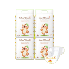 네추럴블라썸 비건 밴드 기저귀 (L), 96매, 4단계