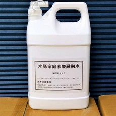 水豚家庭 光固化樹脂清潔劑 4公升家庭號