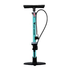 WEST BIKING 高壓落地式打氣筒 160PSI 11BAR 適用於公路車、跑車, 1個