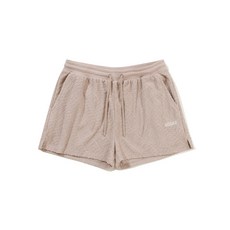 코닥 여성 숏팬츠 레터링 테리 3부 반바지 K6222LHPA1PNK
