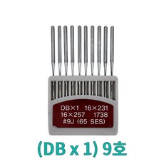 포에스 공업용 미싱바늘 본봉 재봉틀바늘 (DBX1), 1개