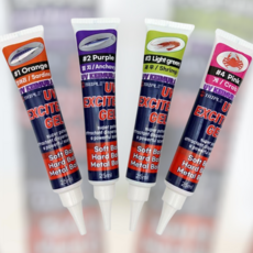 트리플피싱 UV 익사이트젤 정어리 멸치 새우 게 케이무라 집어제 바다낚시, 1개, 새우 (UV 그린)