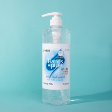 비츄인 핸즈앤퓨어 대용량 손소독제 (알콜70%), 1개, 1L