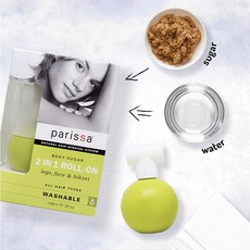 페리샤 2in1 롤온 바디슈거 전신셀프왁싱 2가지 롤러타입 제모제, 140ml, 1개
