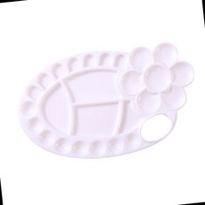 꽃잎 손가락 팔레트 미술 물감 화방 접시! 수채화 유화 아크릴 파레트 준비물