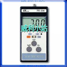 Lutron PH-206 專業型酸鹼度計, 1個